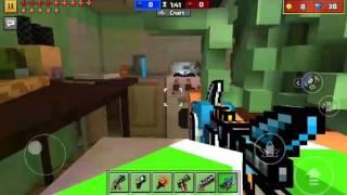 Секретные места и баги на карте Рождественский ужин в игре Pixel Gun 3D