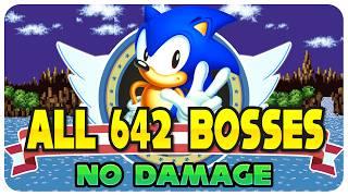 Every Sonic Boss in the ENTIRE Series (No damage)