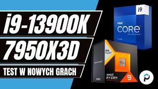 Intel i9-13900K vs Ryzen 9 7950X3D | Runda 2 | Test w nowych grach