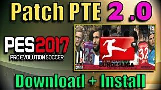 PES 2017| PTE Patch 2.0 | Download and install on PC