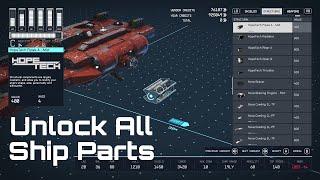 Starfield How To Unlock All Ship Structural Parts