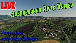 Susquehanna River Valley - First Look Map Tour - 4X American Map