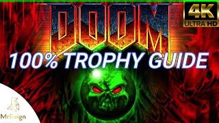 DOOM & DOOM II 100% Trophy Achievement Guide - With Cheats - USB Keyboard Needed - For PS4 & PS5