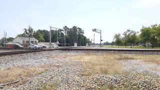 F70924 ram shacking the interlock at a track speed for a medium size train SB