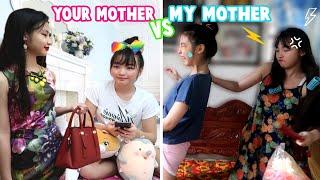 SOSYAL NA NANAY VS DI SOSYAL NA NANAY | ALA YOUR MOTHER VERSUS MY MOTHER | Aurea & Alexa