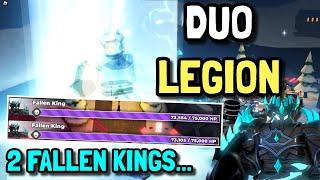 DUO LEGION CHALLENGE MAP TRIUMPH // 4X ENEMIES.. | Roblox Tower Defense Simulator TDS