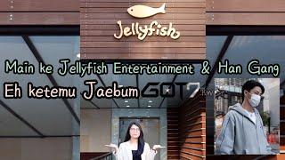 KE JELLYFISH ENTERTAINMENT & HAN GANG, EH KETEMU JAEBUM GOT7 #TRIPTOKOREA #KOREAVLOG #GOT7 #JYP