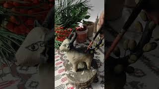 День5 Керамическая подставка для колец свечей благовоний #ceramic #ceramicsculpture #100istot100dniv