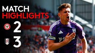HIGHLIGHTS | Brentford 2-3 Fulham | Wilson grabs winner again