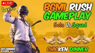 Bgmi 3.5 Update Solo Vs Squad Gameplay With HDR + 120FPS #bgmi #shortslive #trending