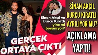 Sinan Akçıl ile Burcu Kıratlı yine mi boşanıyor? Sinan Akçıl Açıklama Yaptı!