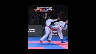 Karate female kumite -68 KG | France vs Espanyol #karate #karatedo #wkf #female #martialarts #shorts