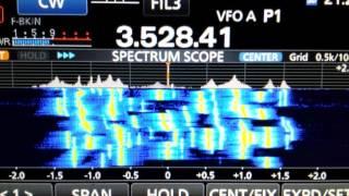 IC-7300 Tuning Through a Pileup