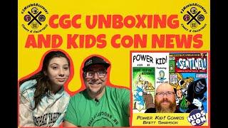 CGC UNBOXING WITH ZOE, OTTO and POWERKID COMICS