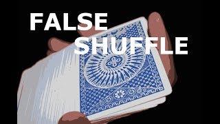 FALSE SHUFFLE | UNDETECTABLE Overhand False Shuffle TUTORIAL!!!