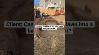 Turning boring lawns into EPIC backyards in Colorado Springs!