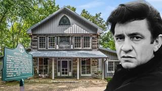 Johnny Cash's Abandoned House, 2 Wives, 5 Children, TRAGIC DEATH & Net Worth Left Behind