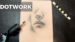 DOTWORK Techniques | (Face)Tattoo | For Beginners