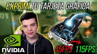 LA MEJOR CONFIGURACIÓN panel de control NVIDIA  [Máximo RENDIMIENTO] 