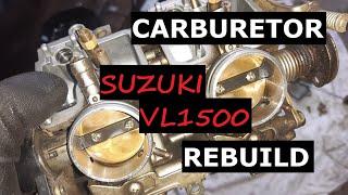 Suzuki VL1500 Intruder carburetor cleaning and renewing / karburátor tisztítás és felújítás