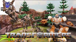 Transformers Rise of The Beast - Wheeljack vs Freezer [Stop Motion Part 5]