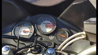 Yamaha TDM 850 - Top speed 210km (all stock)