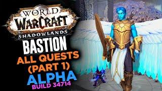 Bastion: All Quests (Part 1) | Shadowlands Alpha