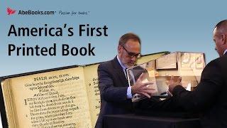 AbeBooks Visits America's First Printed Book