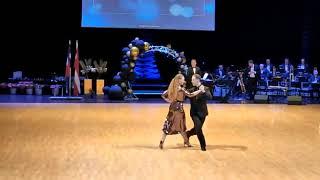 Ilmars & Santa Ozoli. Argentine tango show. Rezekne. 18.01.2020.