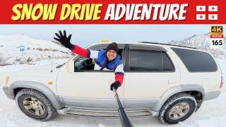 EP 165 Snow Offroading | ചോദിച്ച്‌ ചോദിച്ച്‌ എത്തിയ സ്ഥലം കണ്ടോ?  Snow Drive Adventure in Georgia