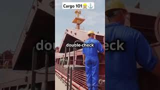 Seafarers' Secret: Cargo Handling 101️