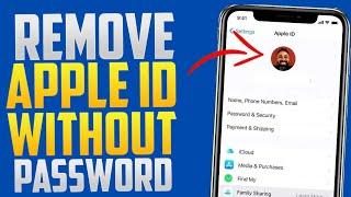 How To Remove Apple iD Without Password ! iOS 17 Remove Apple iD | Signout Apple iD Without Password