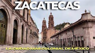 ZACATECAS :  la ciudad más COLONIAL y BONITA de México   ¡es increíble! 