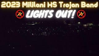 Lights Out! - Full Run - 11/7/23 | Wonderland | 2023 Mililani HS "Trojan" Marching Band