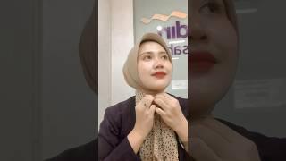 Jilbab Rapih Teller Bank dan Solusi Hijab Rapih Untuk Interview #tutorialhijab #banker