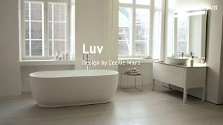 Duravit LUV | Cecilie Manz designed Bathroomware