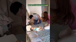 Mom wake up, my Dada disturbed my sleep |