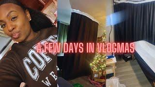 VLOGMAS: AT HOME WAX SUIT SET UP| dollar tree haul| A few days in VLOGMAS