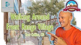 Walking tour of Fort Collins Colorado | Front Range Village on the Southeast side of Fort Collins