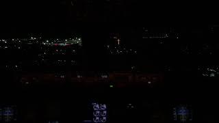 Boeing 767 Cockpit view - Night Landing in Almaty