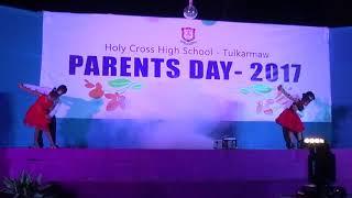 Holy cross (H.S) school tuikarmaw # parents day 2017 # salsa dance