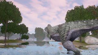 VIDA DE CARNOTAURUS - THE CURSED ISLE | GAMEPLAY IMERSIVA #1