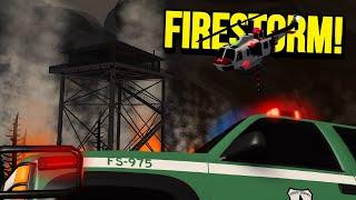 FIRES EVERYWHERE!!! | FIRESTORM #2 (Roblox)