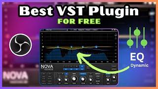 Best dynamic EQ VST plugin for obs to enhace voice quality \ TDR NOVA \ Settings \ EQ \ Bass