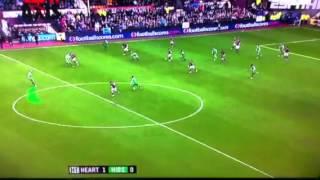 Craig Beattie goal against hibs