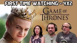 GAME OF THRONES 4X2 "The Lion and the Rose" (FIRST TIME REACTION)