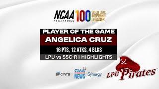 Player of the Game - Angelica Cruz vs San Sebastian | NCAA Season 100