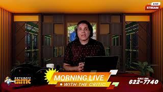 "MORNING LIVE"  WITH THE CRITIC