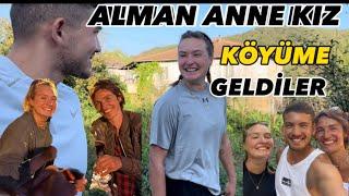 ALMAN KIZLARLA BİRLİKTE KÖYÜMDE BİR GÜN GEÇİRDİK!!