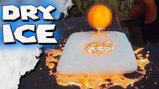 Melted Copper Vs Dry Ice